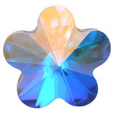 宝石水晶钻饰品美甲五瓣花