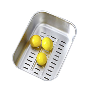 不锈钢水槽沥水盆加厚沥水篮水果盘蔬菜洗菜盆厨房沥碗置物架