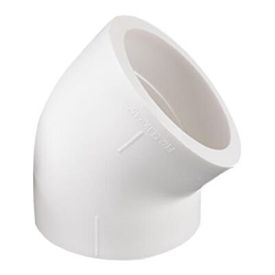 20PPR45度弯头110/90/75/63/50/40/32/25小弯半弯热水管接头配件