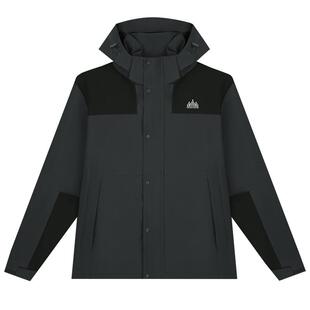 361男装2025秋冬新款绒里风衣宽松舒适运动外套