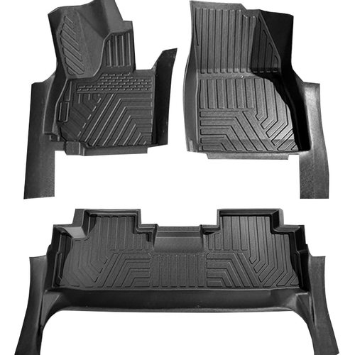 适用于长安凯程F70脚垫皮卡全包围内饰专用TPE装饰汽车脚垫包门槛