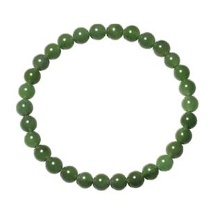 潮宏基倾玉和田玉手链玉石青玉手串手饰转运串珠圆珠纪念日礼物