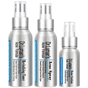 卢曼博士经典款三件套水乳套装痘坑疏通毛孔闭口粉刺包邮正品