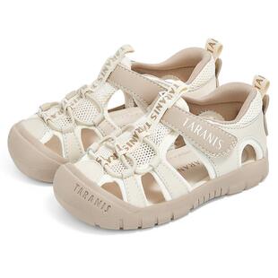 泰兰尼斯218夏季男童凉鞋防滑软底女宝宝网面学步鞋儿童踩水鞋子