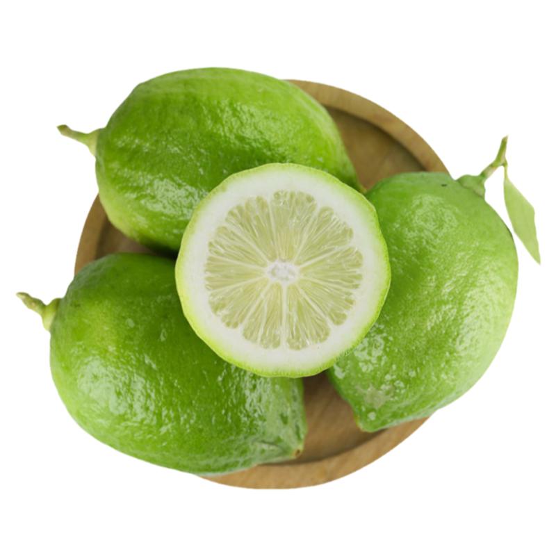 广东香水柠檬 无籽香水柠檬一级果整箱 新鲜现发 奶茶店专用柠檬