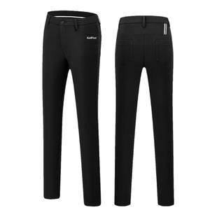 高尔夫女士秋冬加绒加厚长裤修身显瘦golf女装保暖女裤运动裤白色