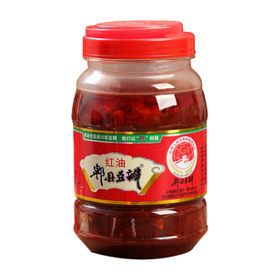 川宗红油郫县豆瓣酱700g*3瓶四川特产红油豆瓣酱家用川菜调味料
