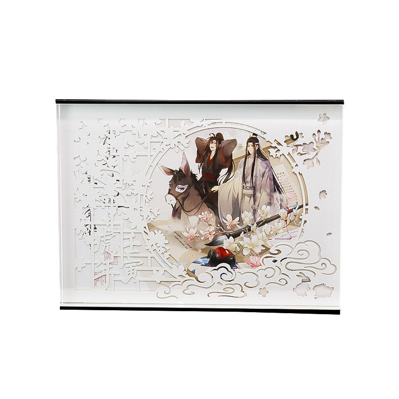 南漫社魔道祖师动画周边2022年台历虎年日历魏无羡蓝忘机墨香铜臭