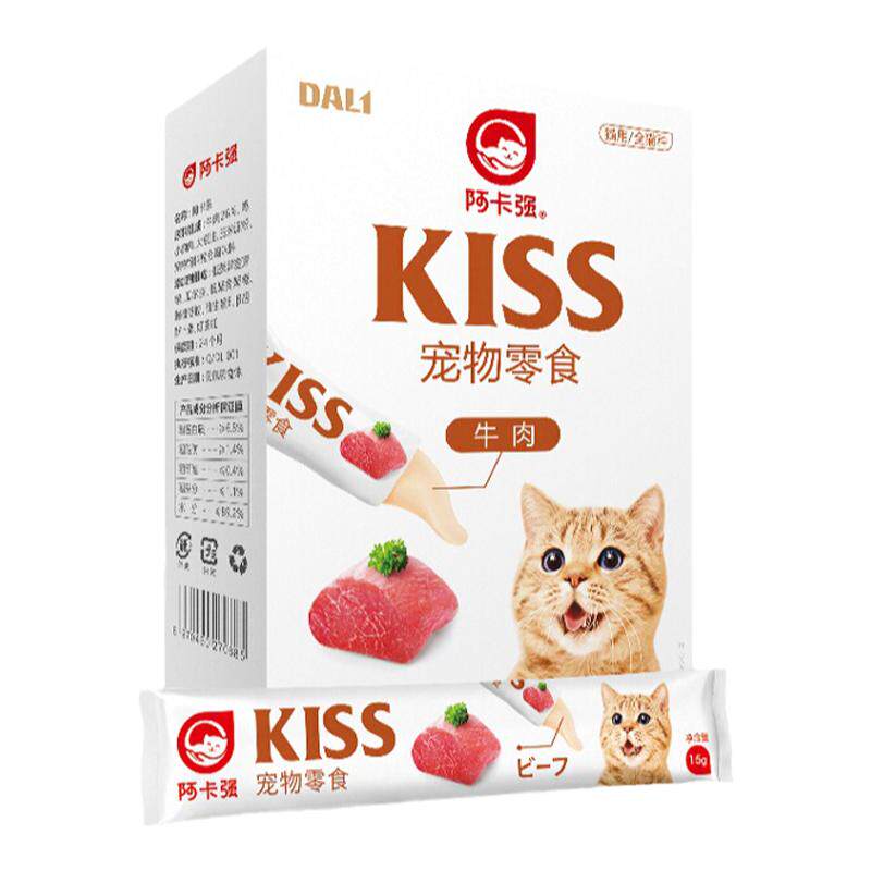 阿卡强猫条Kiss猫条阿卡强营养条猫咪零食拌饭湿粮增肥发腮猫罐头