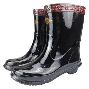 金朔安绝缘雨靴高压电工10kv20kv35kv防水中筒橡胶男绝缘专用雨鞋