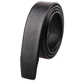 男士针扣板扣皮带条真皮无头无扣头层纯牛皮裤腰带不带头打孔打眼