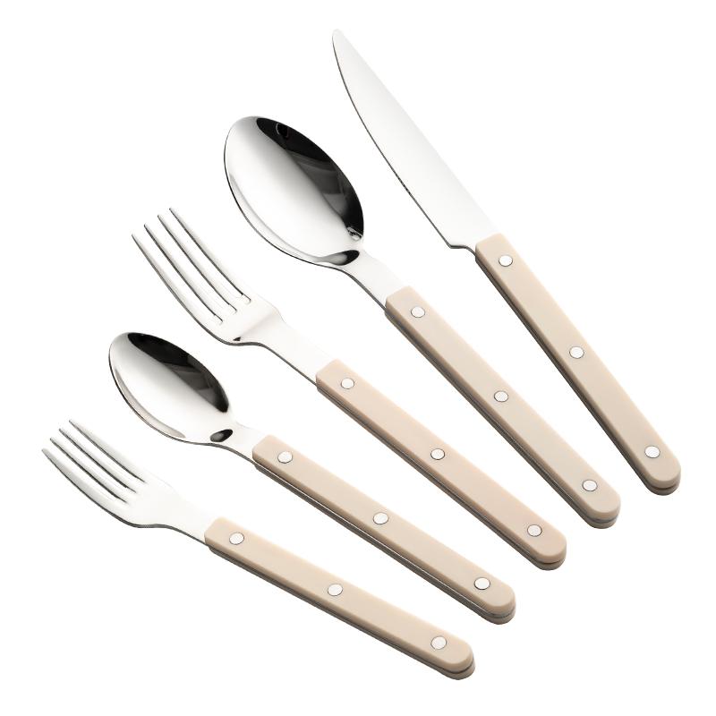 onlycook 304不锈钢西餐餐具刀叉套装切牛排专用餐刀甜品勺子叉子