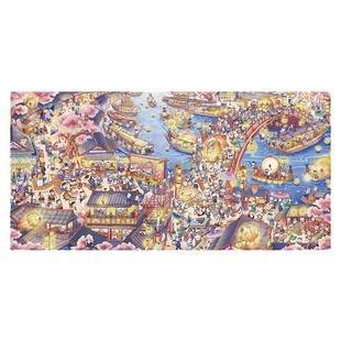 猫的天空之城1000片拼图狸猫上河图成人版益智解压平图拼图玩具