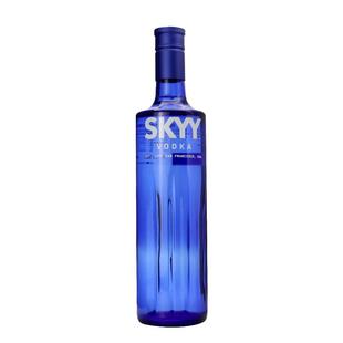 【自营】深蓝skyy蓝天伏特加原味750ml意大利进口鸡尾酒调酒基酒