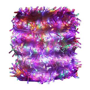 led彩灯串灯满天星户外防水过年七彩变色灯带树灯氛围新年装饰灯