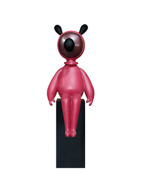 落地摆件吹气球卡通人物摆件