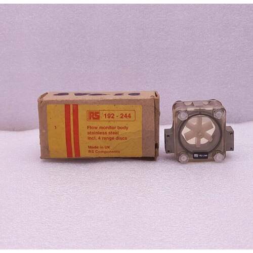 RS 192244 Flow Monitor Body Stainless Steel Incl 4 Range Dis