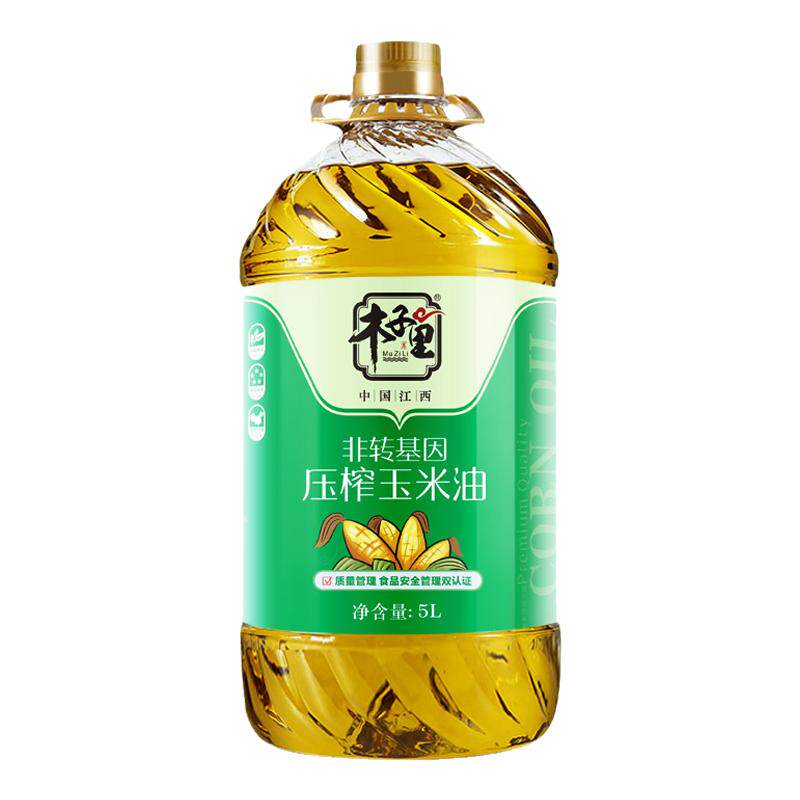 谷源颂一级烘焙植物油玉米油5L