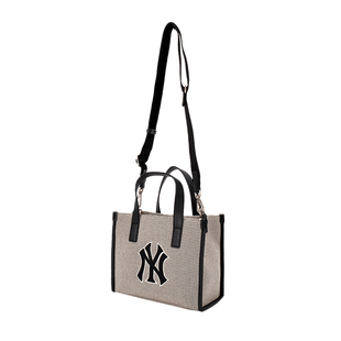 MLB26年春季男女休闲时尚复古帆布托特包手提斜挎单肩包3AORS062N