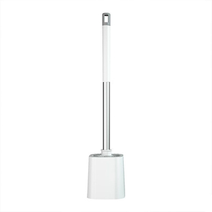 马桶刷圆头长柄家用无死角清洁刷卫生间壁挂式高级厕所刷子带底座