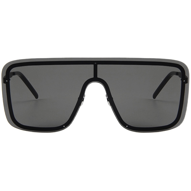 VVS眼镜墨镜太阳镜时尚个性一体黑色潮流明星款SL364