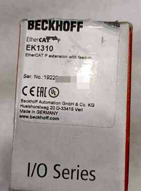 议价德国倍福BECKHOFF EK1310 EtherCAT P