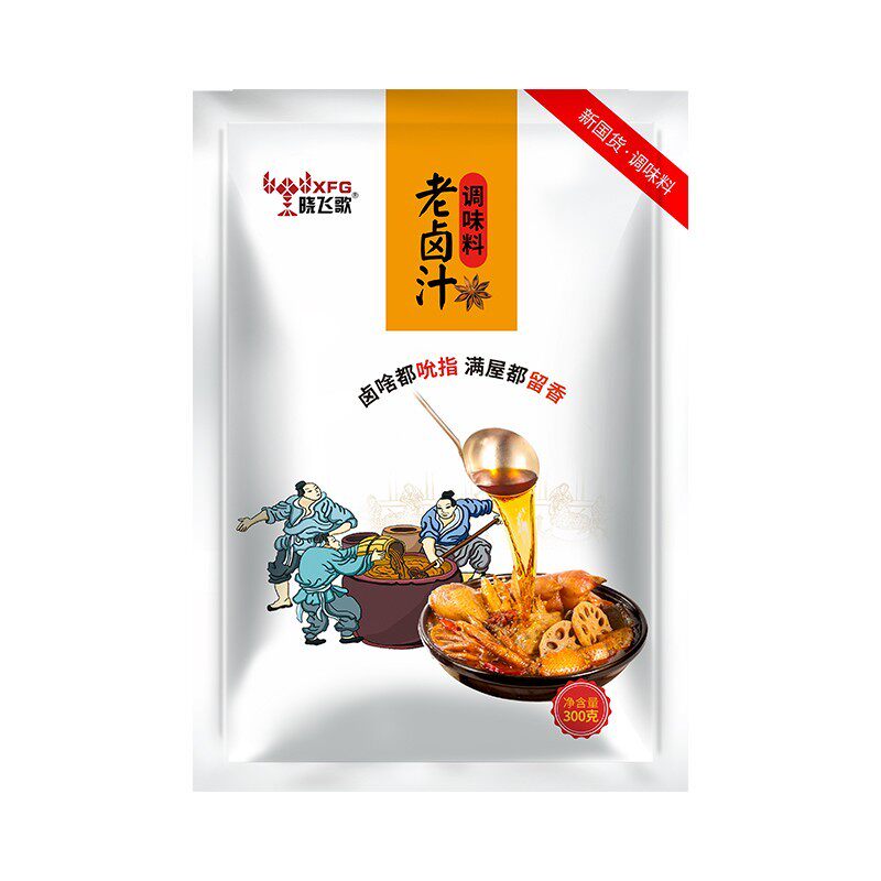 晓飞歌黑鸭秘制配方调味料老卤汁
