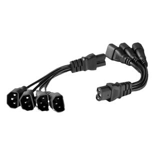 加粗电动车充电口一分二三四地摊夜市灯泡稳压器转换线一拖三四