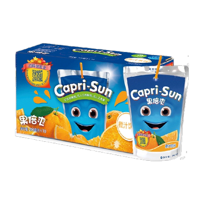 果倍爽进口橙汁VC饮料整箱