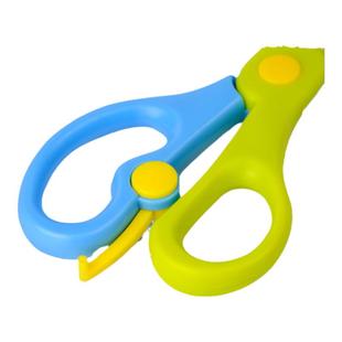 晨光儿童剪刀安全手工剪刀幼儿园专用剪纸套装不伤手弹力塑胶花边剪刀儿童剪纸专用diy工具