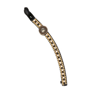 2024新款香蕉夹竖夹马尾夹女网红镶钻黑色夹子大号发夹高马尾发饰