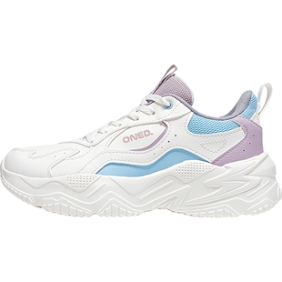 361女鞋跑步鞋2026新款秋春季防水皮面休闲鞋361度官方正品老爹鞋