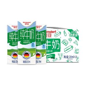 德亚进口脱脂牛奶200ml×18盒