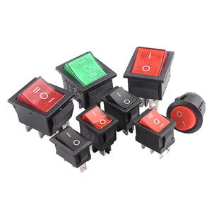 KCD1/3/4/5/11小船形开关饮水机电子秤电源按钮船型翘板2脚4脚3档