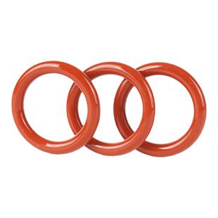 红色硅胶o型圈密封圈防水圈橡胶圈硅胶圈油封耐高温o形圈密封件
