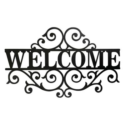 铁艺入户门装饰铭牌壁挂