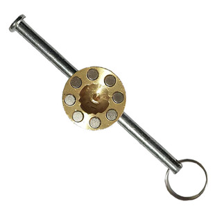 阀门钥匙磁性锁闭阀钥匙开关扳手自来水表前暖气钥匙梅花通用