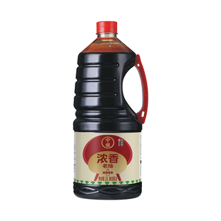 【中坝】浓香老抽 酿造酱油1.8L大桶装厨房调味料上色中华老字号