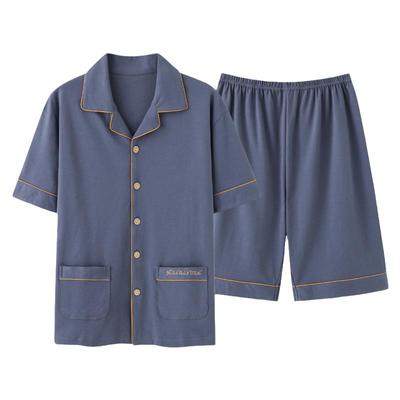 帕兰朵莫代尔大码薄款男士睡衣