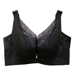 爱戴D6662国色添香内衣薄款全包CDE杯大胸显小收副乳调理文胸