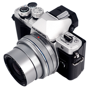 奥林巴斯E-M10 Mark IV 14-42电动饼干EM10IV 14 150镜头EM10四代