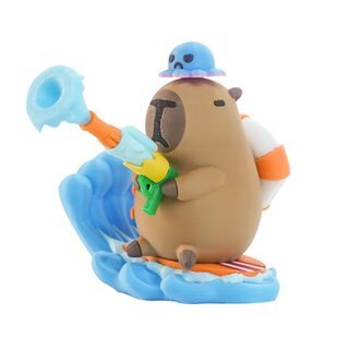 卡皮巴拉高达磁力磁吸玩具公仔磁铁机甲矮达水豚噜噜装甲积木摆件