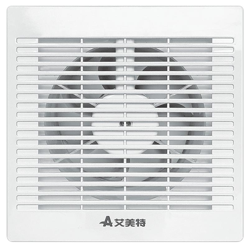 艾美特排气扇换气扇卫生间排风扇厨房家用排烟强力静音窗墙抽风机