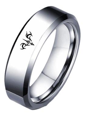 二次元刻字戒指男fgo潮周边吾王