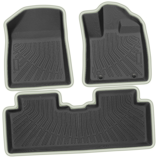 适用BYD比亚迪ATTO1 ATTO2 ATTO3右舵脚垫TPE全天候防水后备箱垫