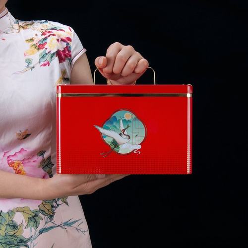 多功能大号马口铁茶叶罐金属散收纳盒茶包装盒密封铁罐饼通用空茶