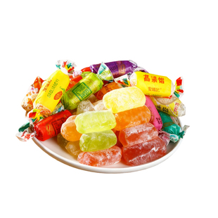 圣福记高粱饴拉丝水果软糖果网红爆款零食山东特产过年年货混合