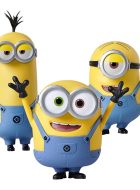 小黄人神偷奶爸公仔模型摆件全套