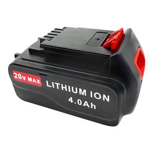 适用Balck&Decker百得20V 3.0A-6.0ALB20/LB2040电动工具充电电池