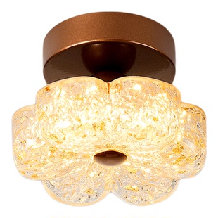 花瓣过道灯入户玄关走廊创意高级感法式中古风艺术复古氛围阳台灯